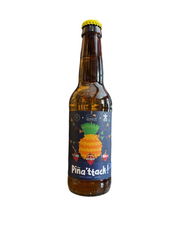 Pinattack Saison Ananas & Piment (collab Bulles de Provence) 33cl Les Intenables