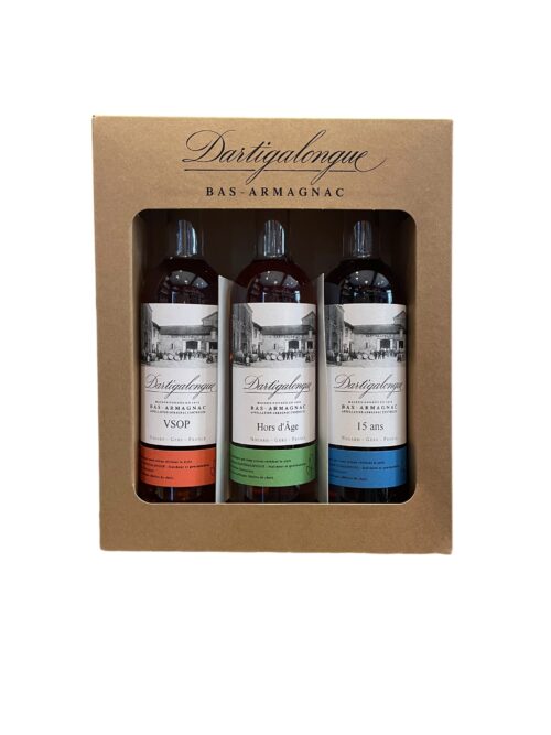 Bas-Armagnac Coffret Découverte 3x20cL Dartigalongue