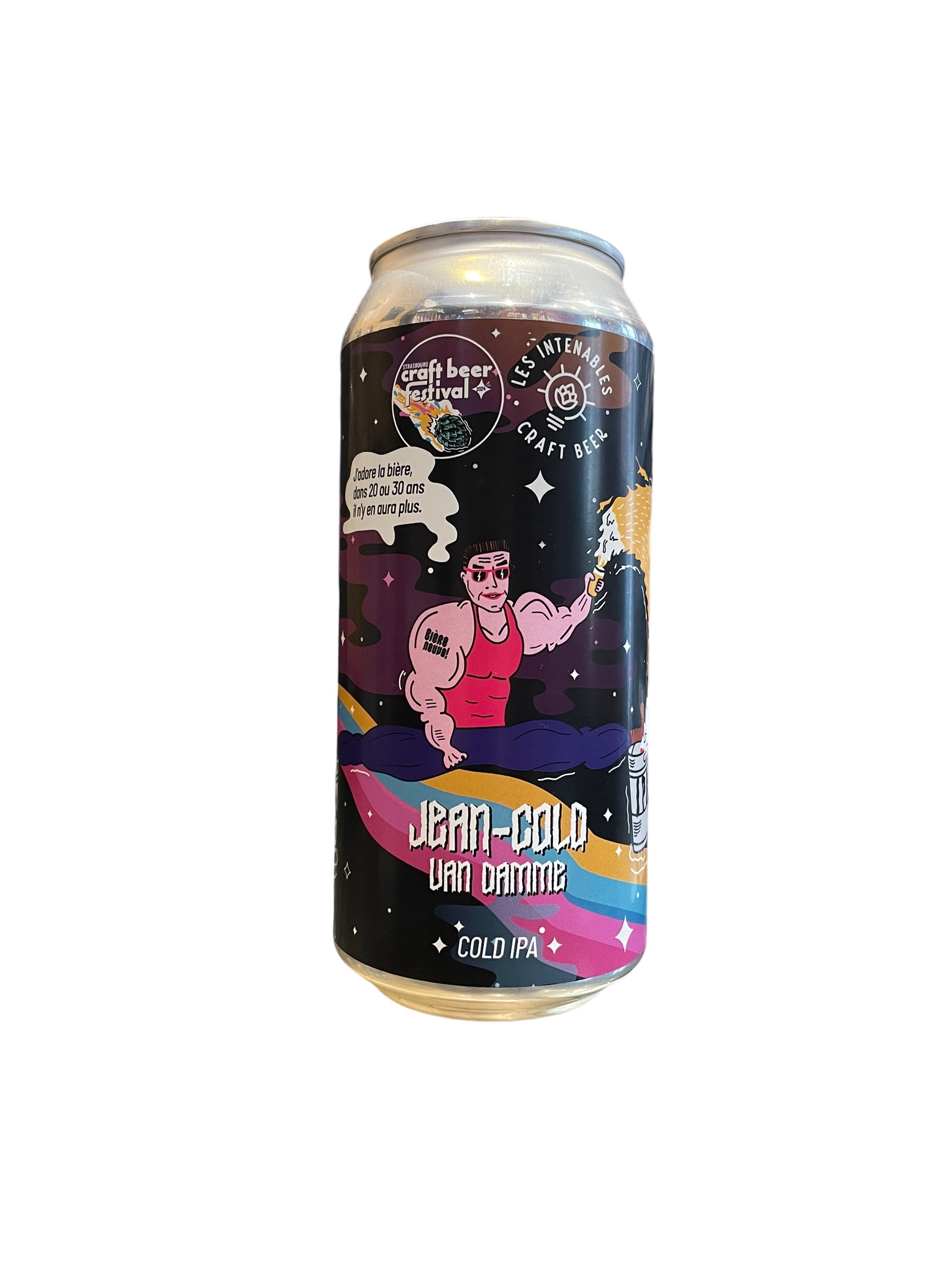 VINA1136 Jean Cold Vandamme Cold IPA 44cl Les Intenables