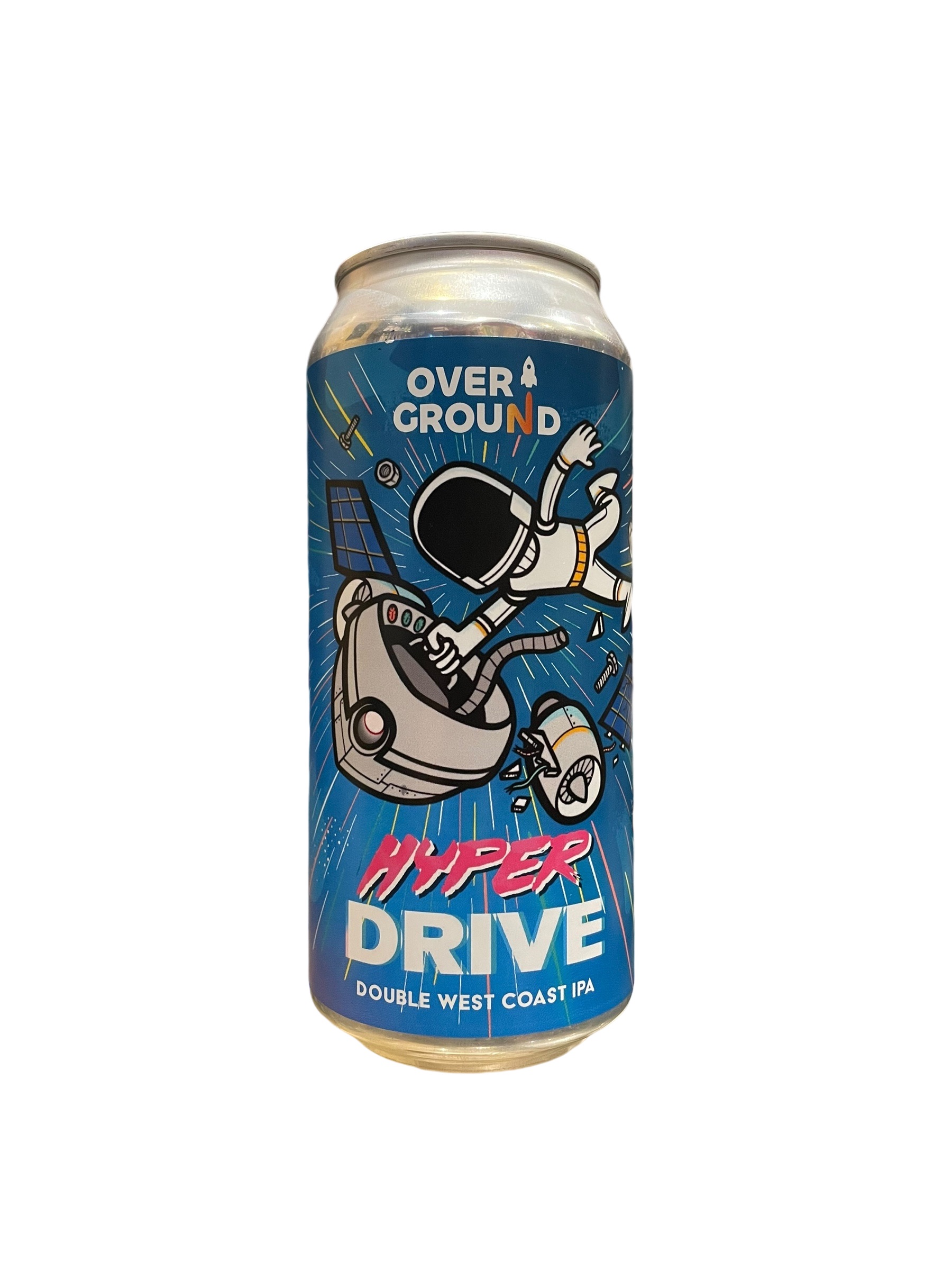 Hyperdrive Double West Coast IPA 44cl Overground Brewing