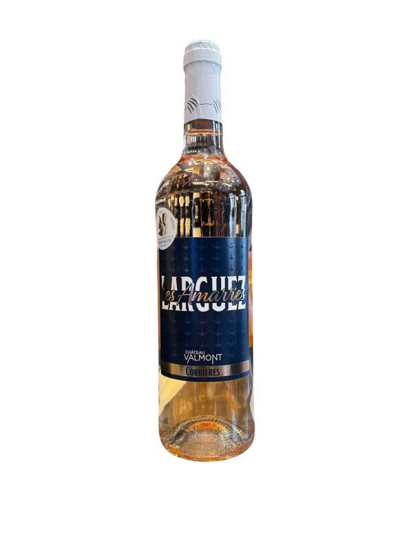 AOP Corbières Larguez les Amarres Rosé 2023 75cL Château Valmont
