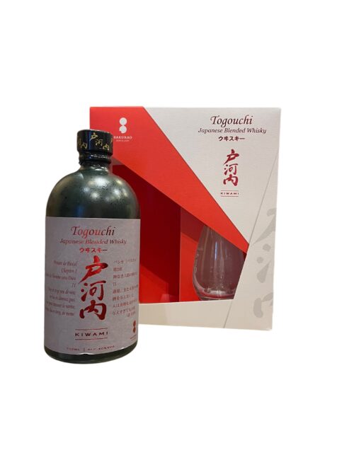 Coffret Whisky Togouchi Kiwami 40° 70cL + 2 Verres