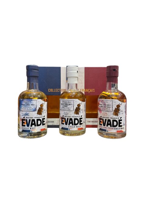 Coffret Whiski Français Evadé Trilogie 3x20cL