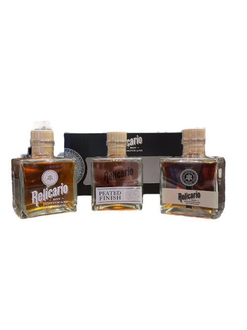 Coffret Rhum Relicario Superior / Supremo / Peated 3x20cL