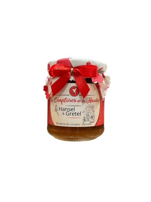 Confiture Hansel et Gretel (Extra de Mirabelle de Lorraine à la Cannelle) 220g Les Confitures de la Hoube