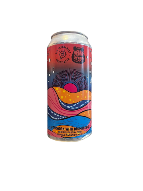 Afterwork with Drunkbeard Imperial Pastry Sour 44cl Les Intenables