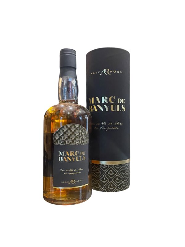 Marc de Banyuls 70cL avec étui Abbé Rous