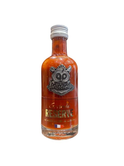 Sauce Grande Réserve Vieillie 24 Mois en Fût de Whisky 3/5 100mL Hellicious
