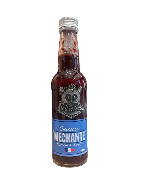 Sauce Méchante Myrtille 4/5 100mL Hellicious