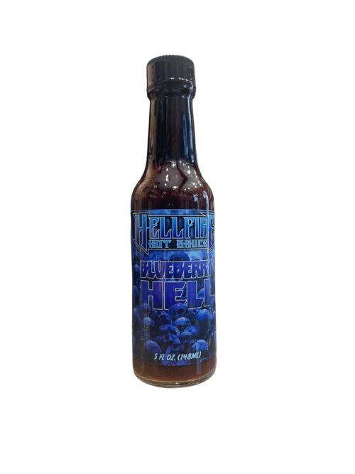 Sauce Blueberry Hell Myrtilles 2/5 148mL Hellfire