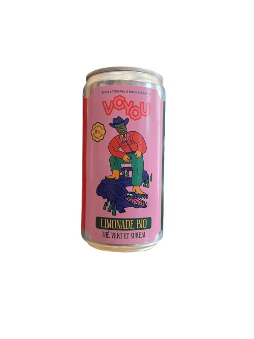 Limonade Thé Vert & Sureau 25cl Voyou
