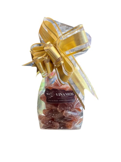 Sachet de Pâtes de Fruits Etoiles Fraise 100g Cruzilles