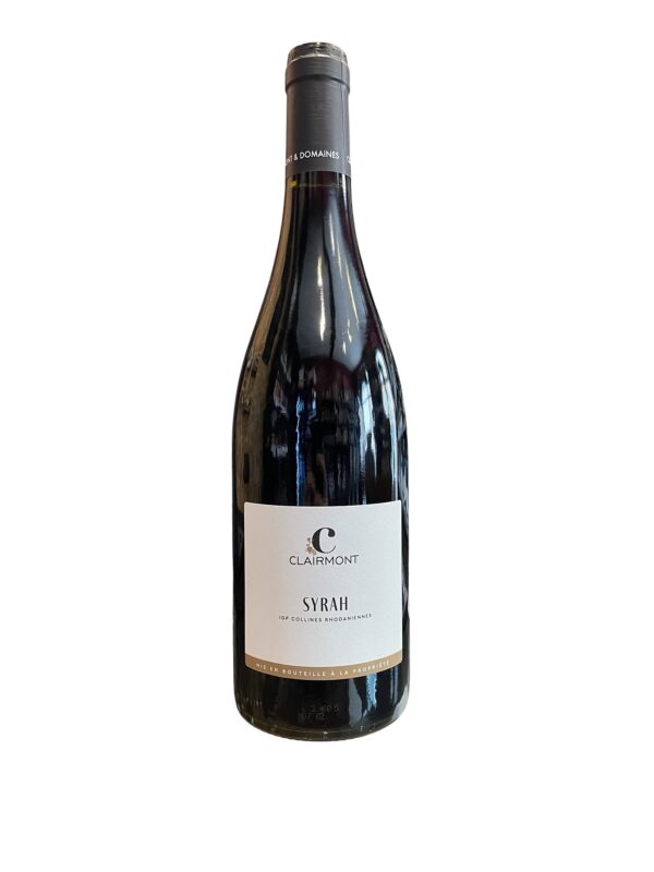 IGP Collines Rhodaniennes Syrah Rouge 75cL Cave du Clairmont