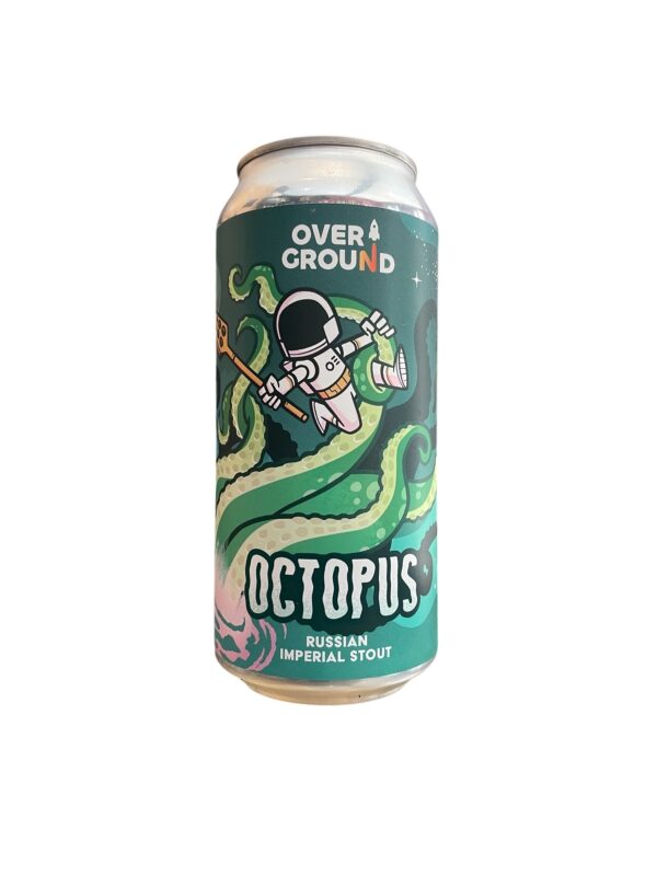 VINA1357 Octopus Russian Imperial Stout 44cl Overground Brewing