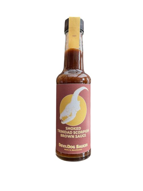 Sauce Brune Scorpion Trinidad fumée 150mL DevilDog Sauces