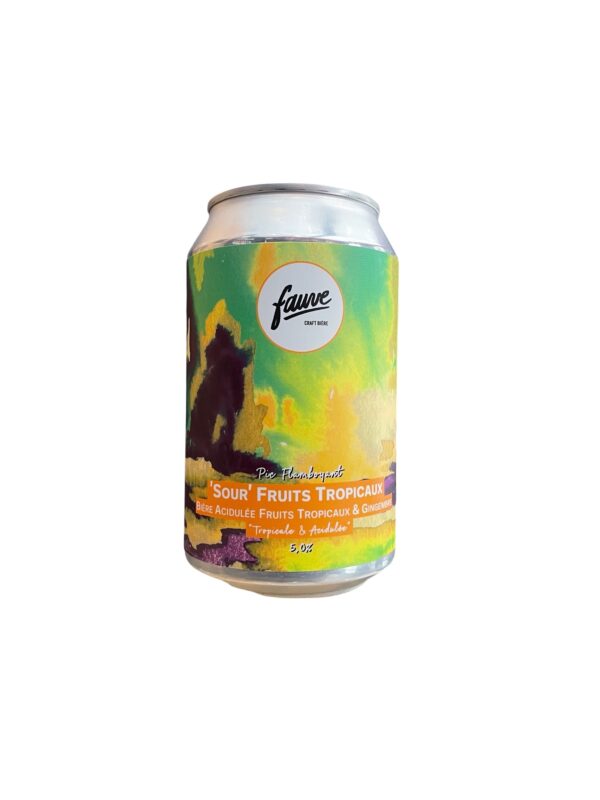 Pic Flamboyant Sour Fruits tropicaux 33cl Fauve