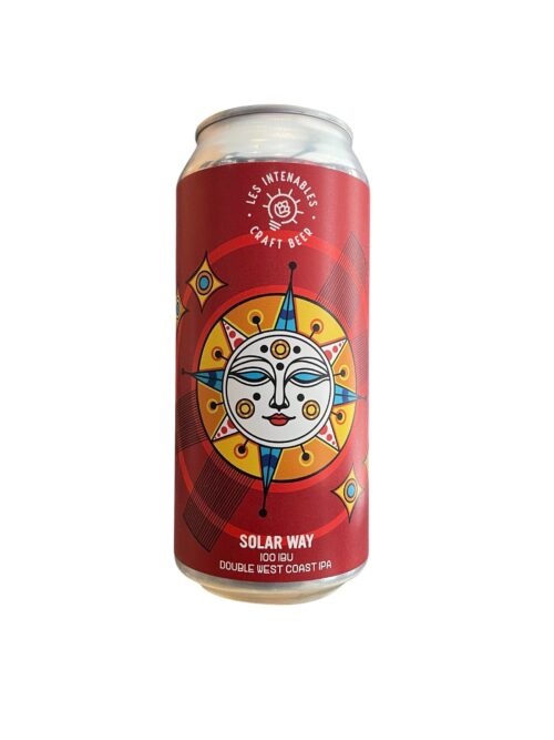 Solar Way Double DDH West Coast IPA 44cl Les Intenables