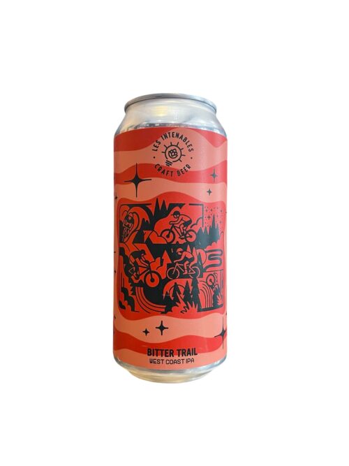 Bitter Trail DDH West Coast IPA 44cl Les Intenables