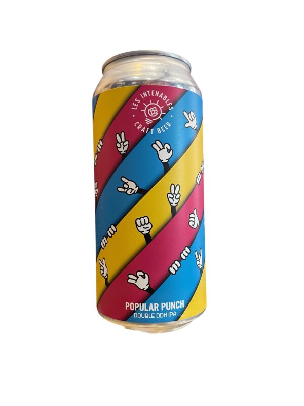 Popular Punch DDH DIPA 44cl Les Intenables