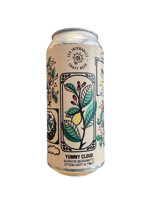 Yummi Cloud Blanche Bergamote Lime & Timut 44cl Les Intenables