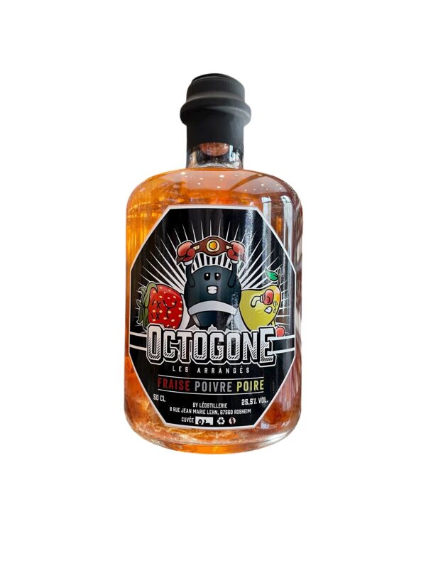 Rhum Arrangé Fraise Poivre Poire 50cL Leostillerie