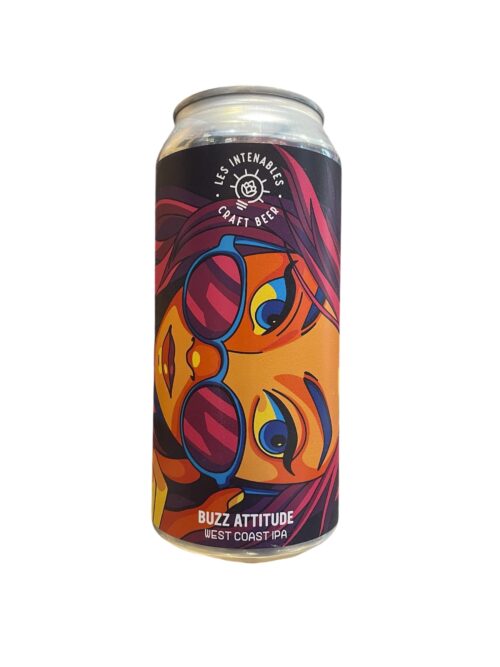VINA1483 Buzz Attitude DDH West Coast IPA 44cl Les Intenables