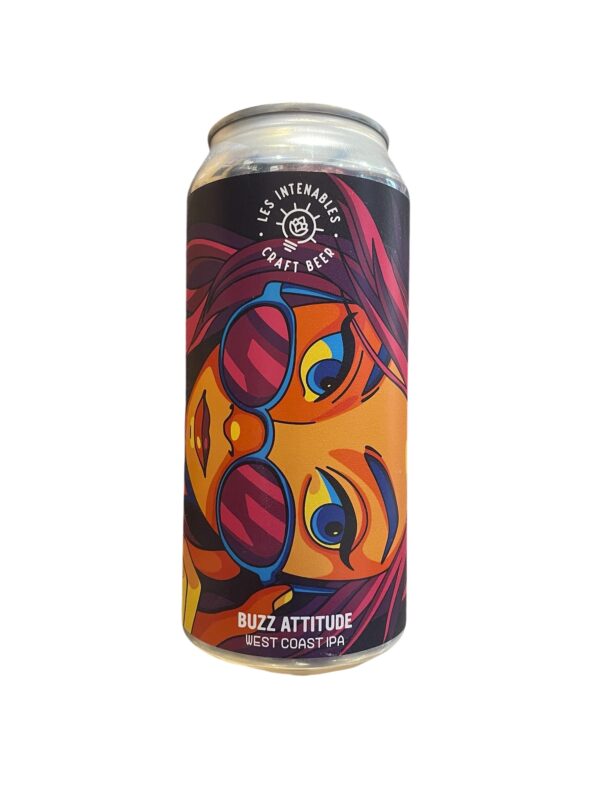 VINA1483 Buzz Attitude DDH West Coast IPA 44cl Les Intenables