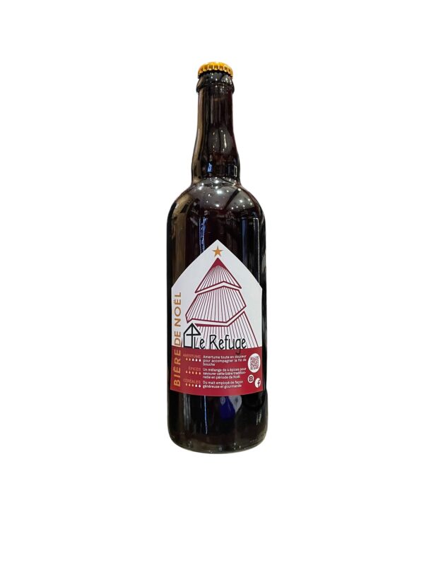 VINA1502 Bière de Noël 75cl Le Refuge