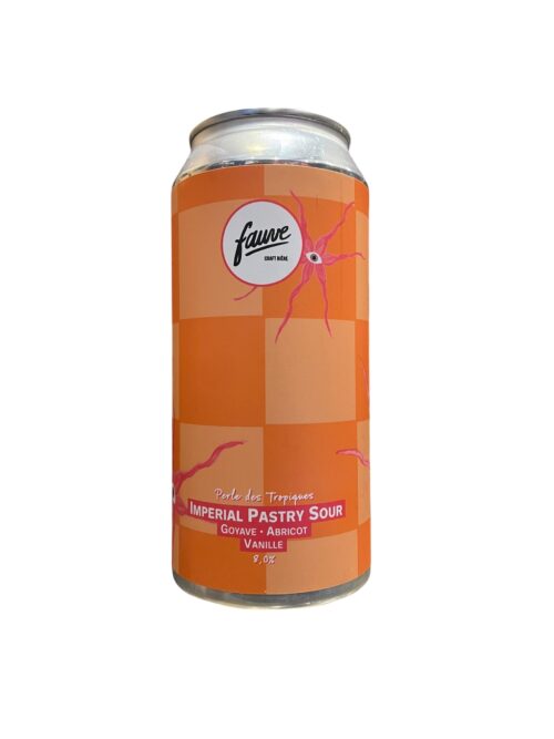 VINA1514 Perle des Tropiques Imperial Pastry Sour Goyave Abricot Vanille 44cl Fauve