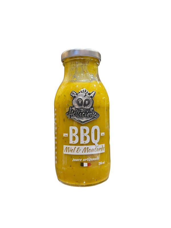 Sauce Barbecue Moutarde & Miel 250mL Hellicious
