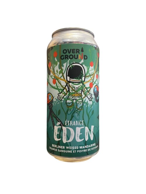 VINA1530 Etrange Eden Berliner Weisse Mandarine Orange Sanguine & Poivre Sichuan 44cl Overground Brewing
