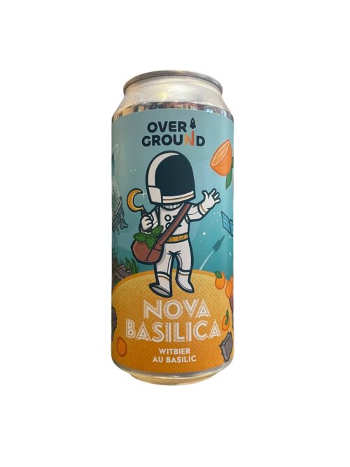 VINA1531 Nova Basilica Witbier au Basilic 44cl Overground Brewing