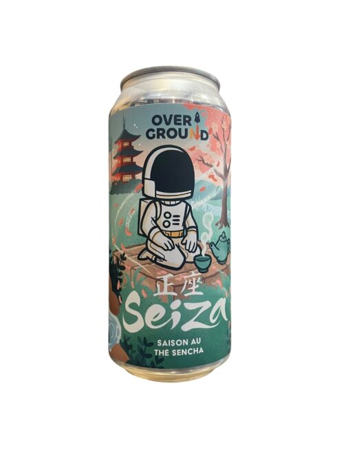 Seiza Saison Thé Vert Sencha 44cl Overground Brewing