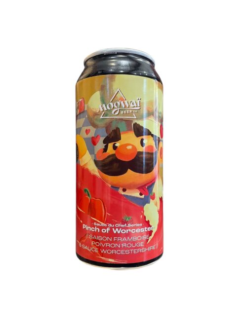 VINA1557 Pinch of Worcester Saison Poivron Rouge Framboise Worcester 44cl Mogwai