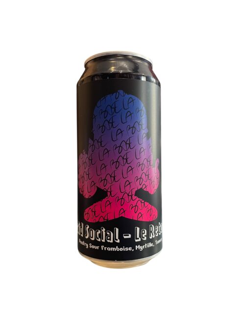 Acid Social Pastry Sour Framboise Myrtille & Tonka 44cl La Fondation