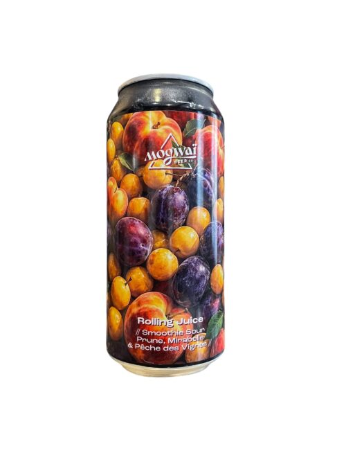 Rolling Juice Smoothie Sour Prune, Pêche de Vigne & Mirabelle 44cl Mogwai