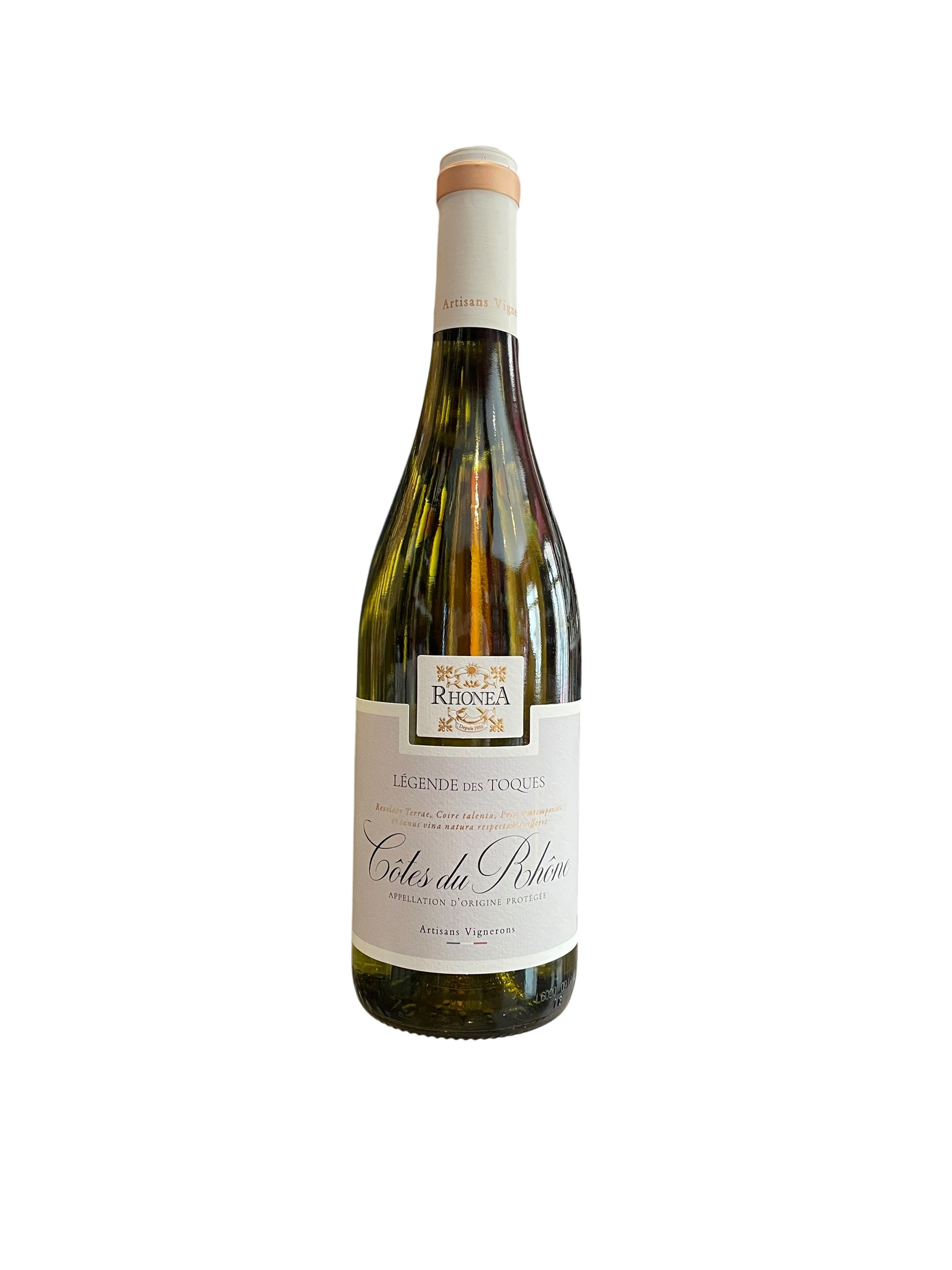 Côtes du Rhône Blanc Légende des Toques 2025 75cL Rhonéa