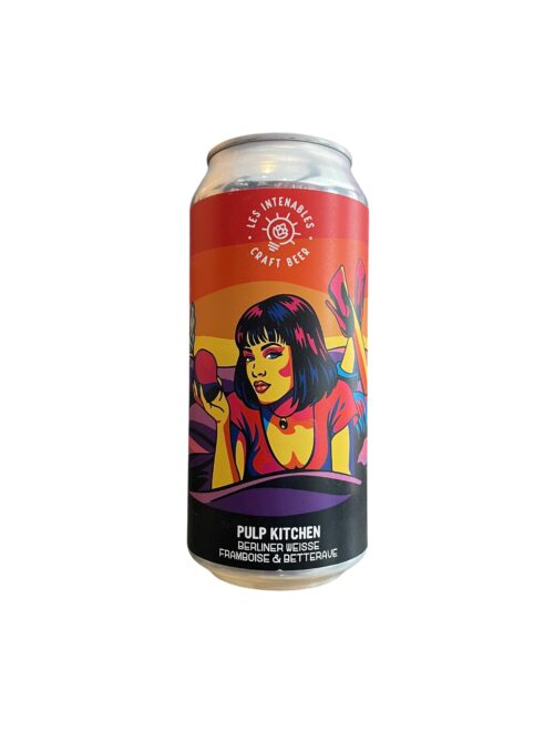 VINA1618 Pulp Kitchen Berliner Weisse Framboise Beterave 44cl Les Intenables