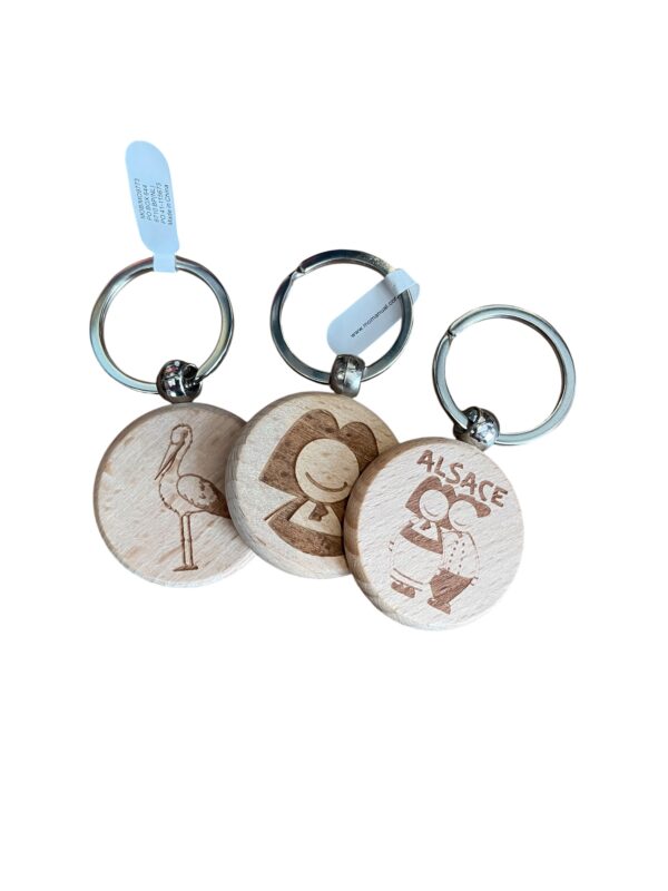 Porte-Clé Bois Jeannala et Seppala