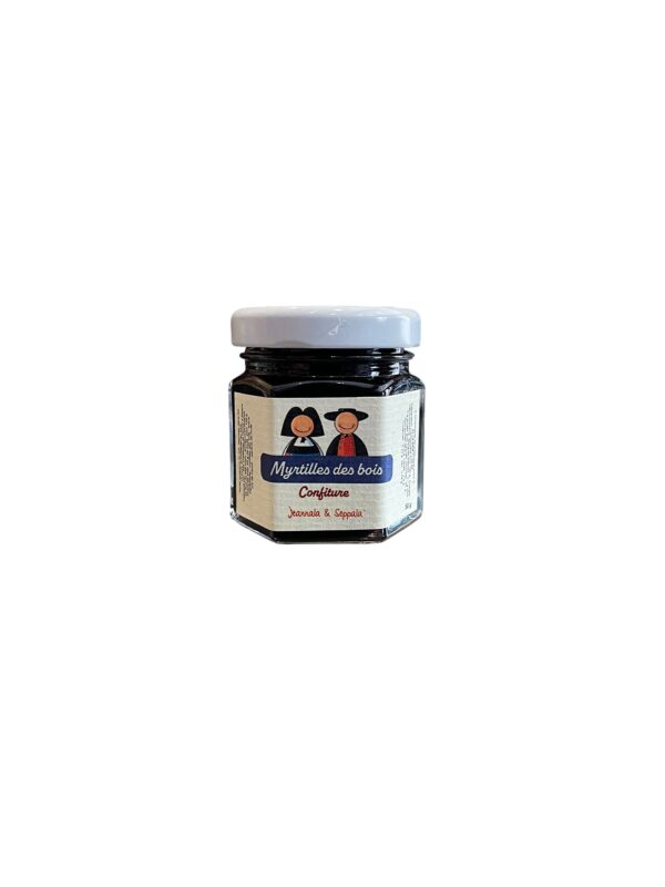 Confiture de Myrtilles des Bois 50g Jeannala et Seppala