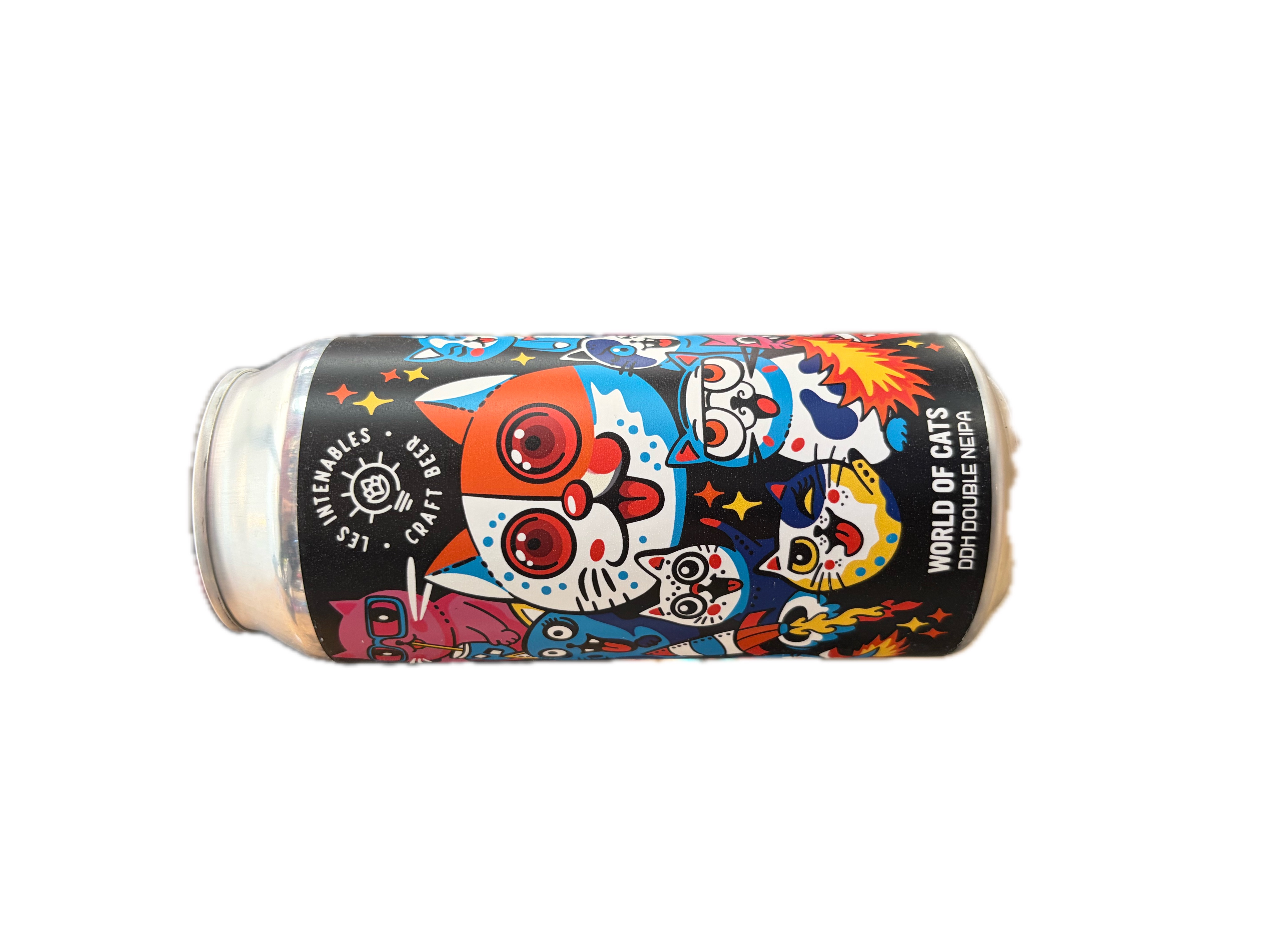 VINA1669 World of Cats DDH Double NEIPA 44cl Les Intenables