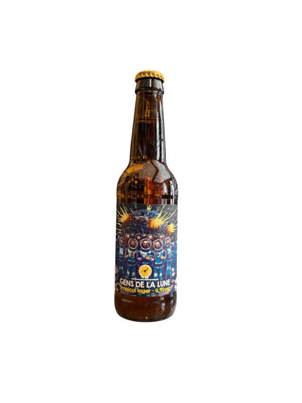 VINA1738 Gens de la Lune Tropical Lager 33cl Brasserie Pleine Lune