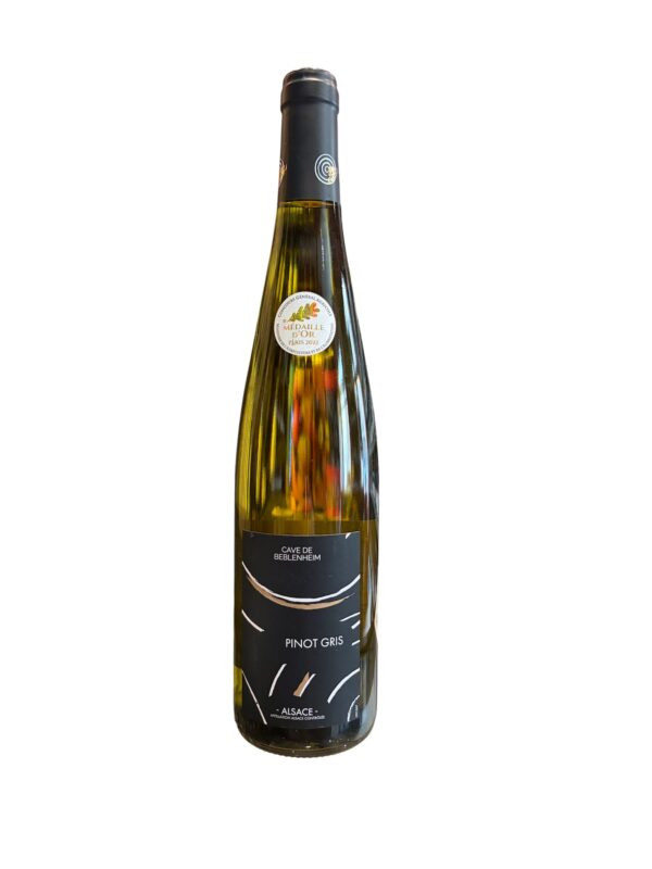 Pinot Gris 2021 Médaille d'Or Paris 2022 75cL Cave de Beblenheim